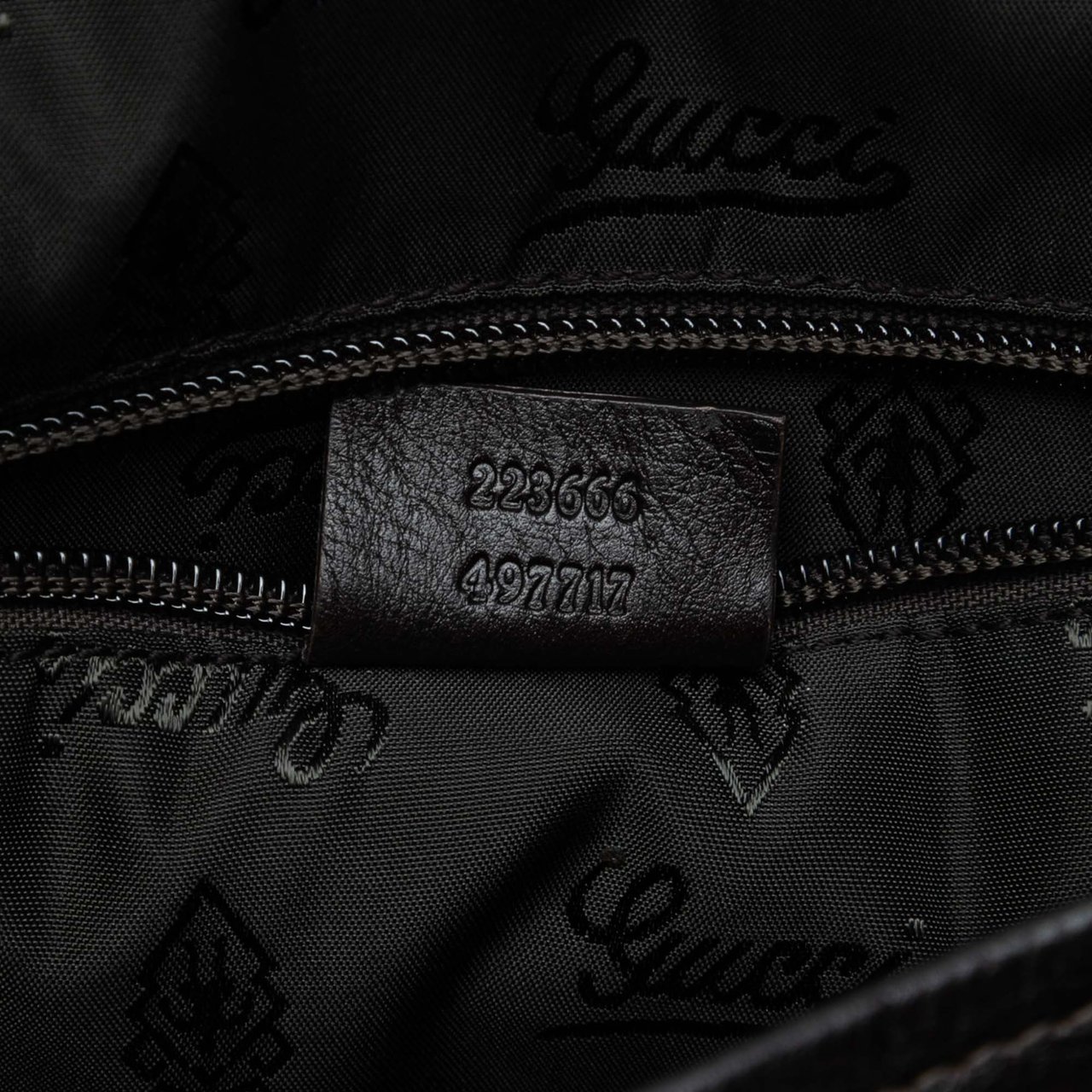 Gucci Guccissima Crossbody Zwart