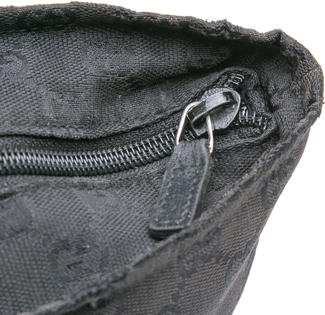 Gucci GG Canvas Web Tote Zwart