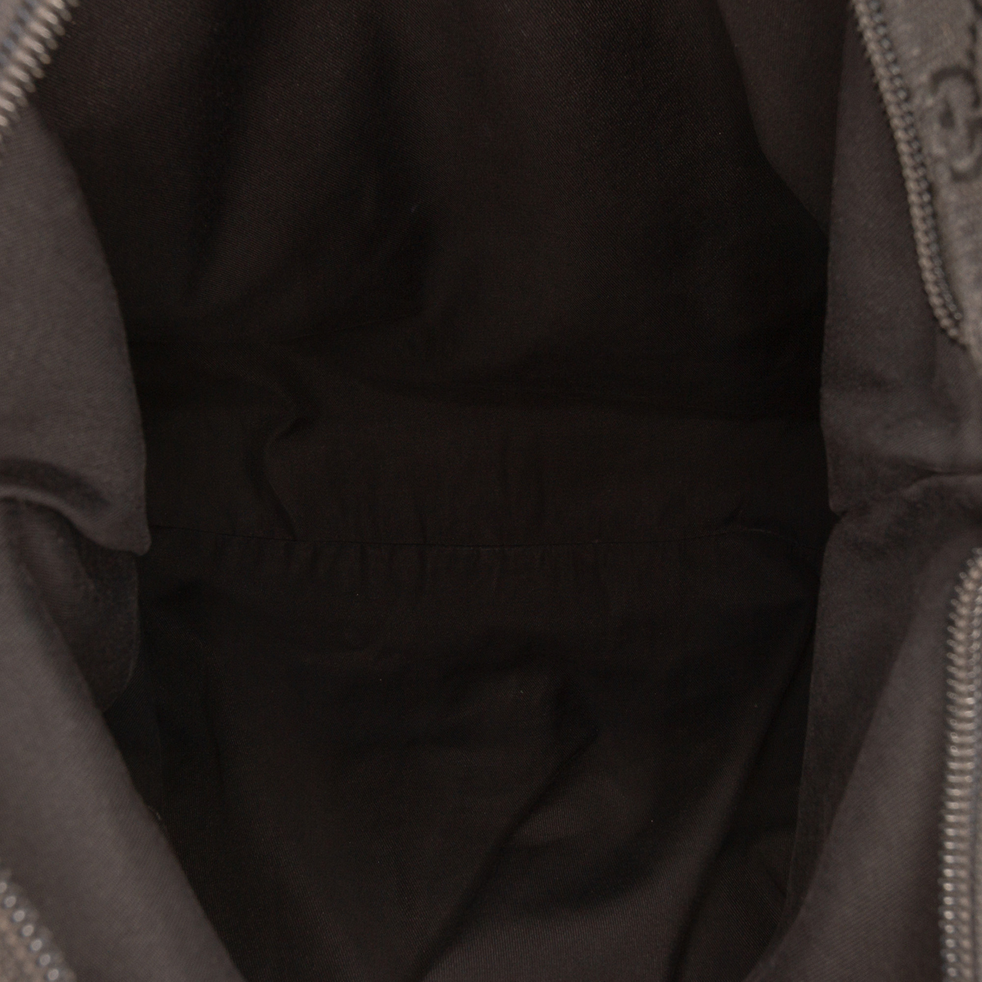 Gucci GG Canvas Web Tote Zwart