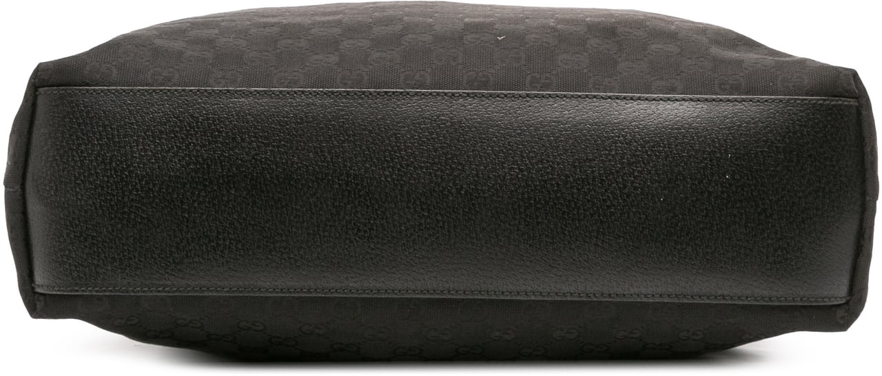 Gucci GG Canvas Web Tote Zwart