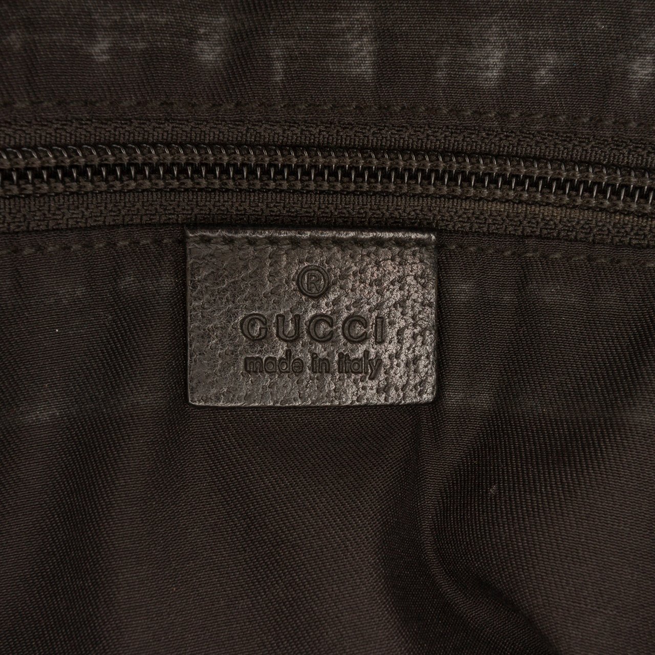 Gucci GG Canvas Web Tote Zwart
