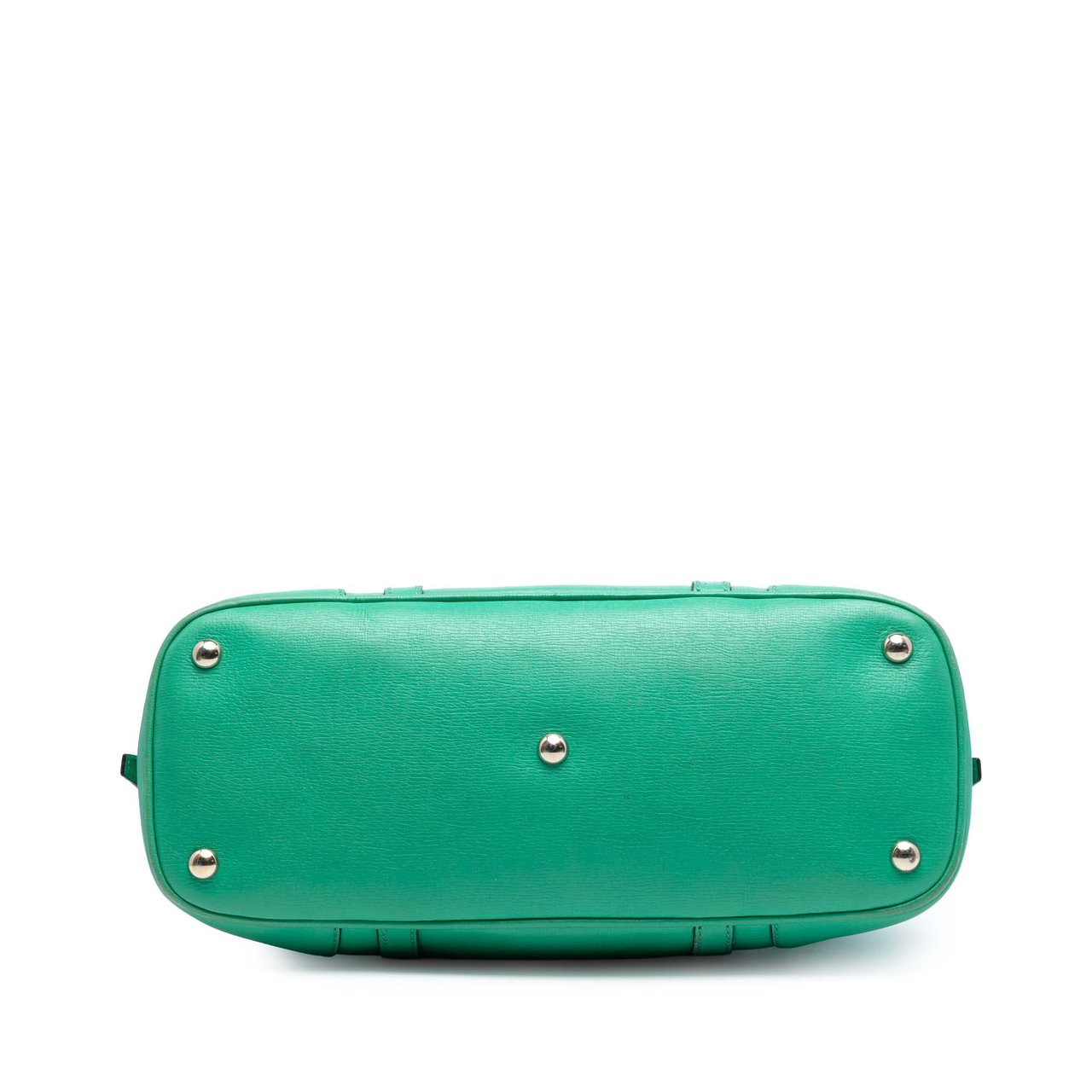 Gucci Small Leather Nice Dome Satchel Groen