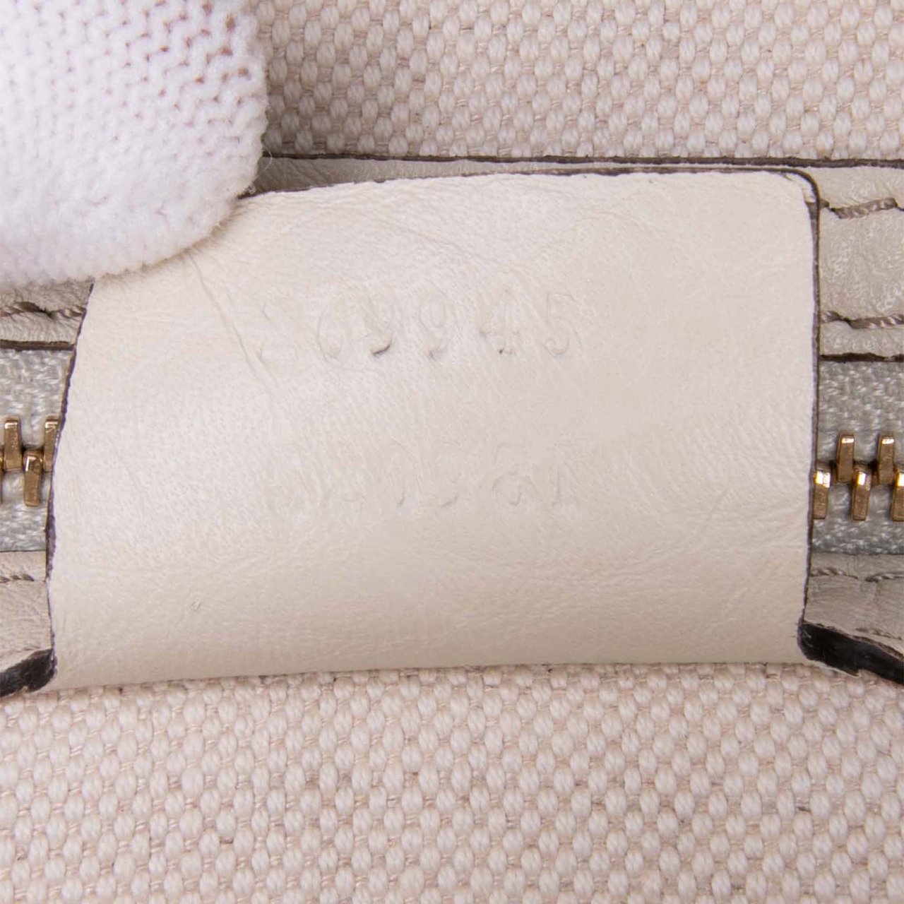 Gucci Medium Leather Bella Tote Wit