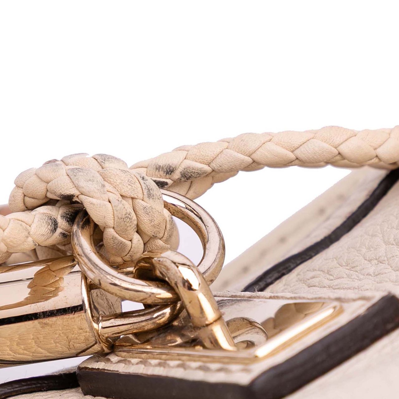 Gucci Medium Leather Bella Tote Wit