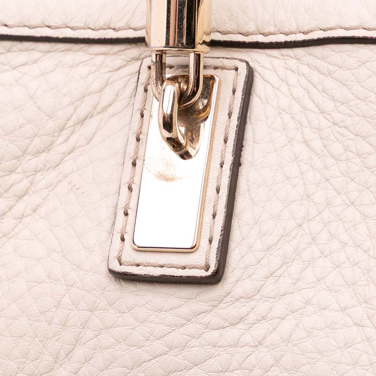 Gucci Medium Leather Bella Tote Wit
