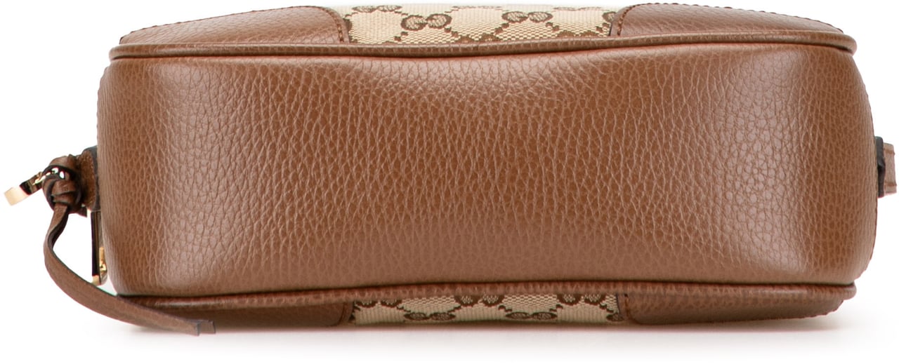 Gucci GG Canvas Bree Crossbody Bruin