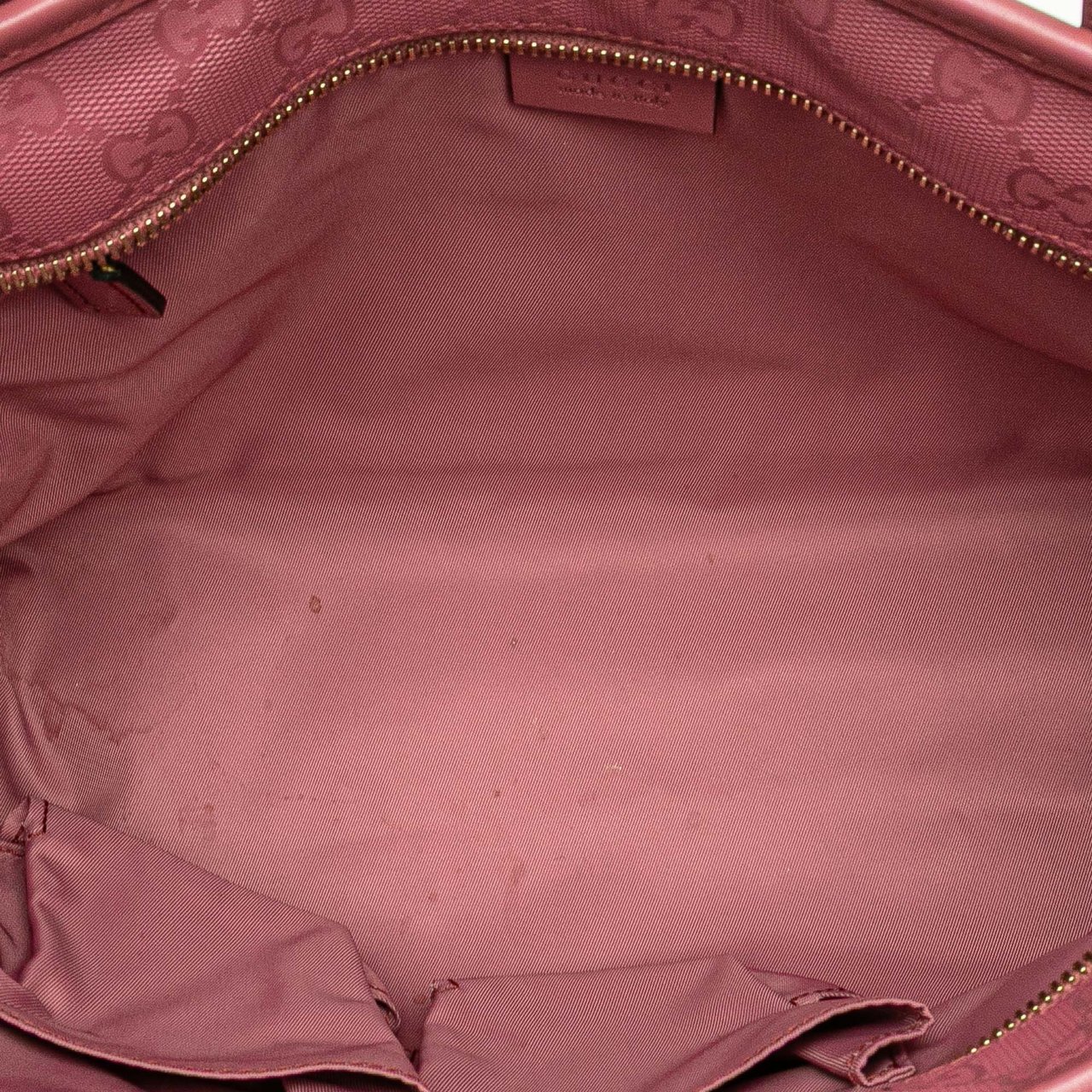Gucci Small GG Imprime Joy Tote Roze