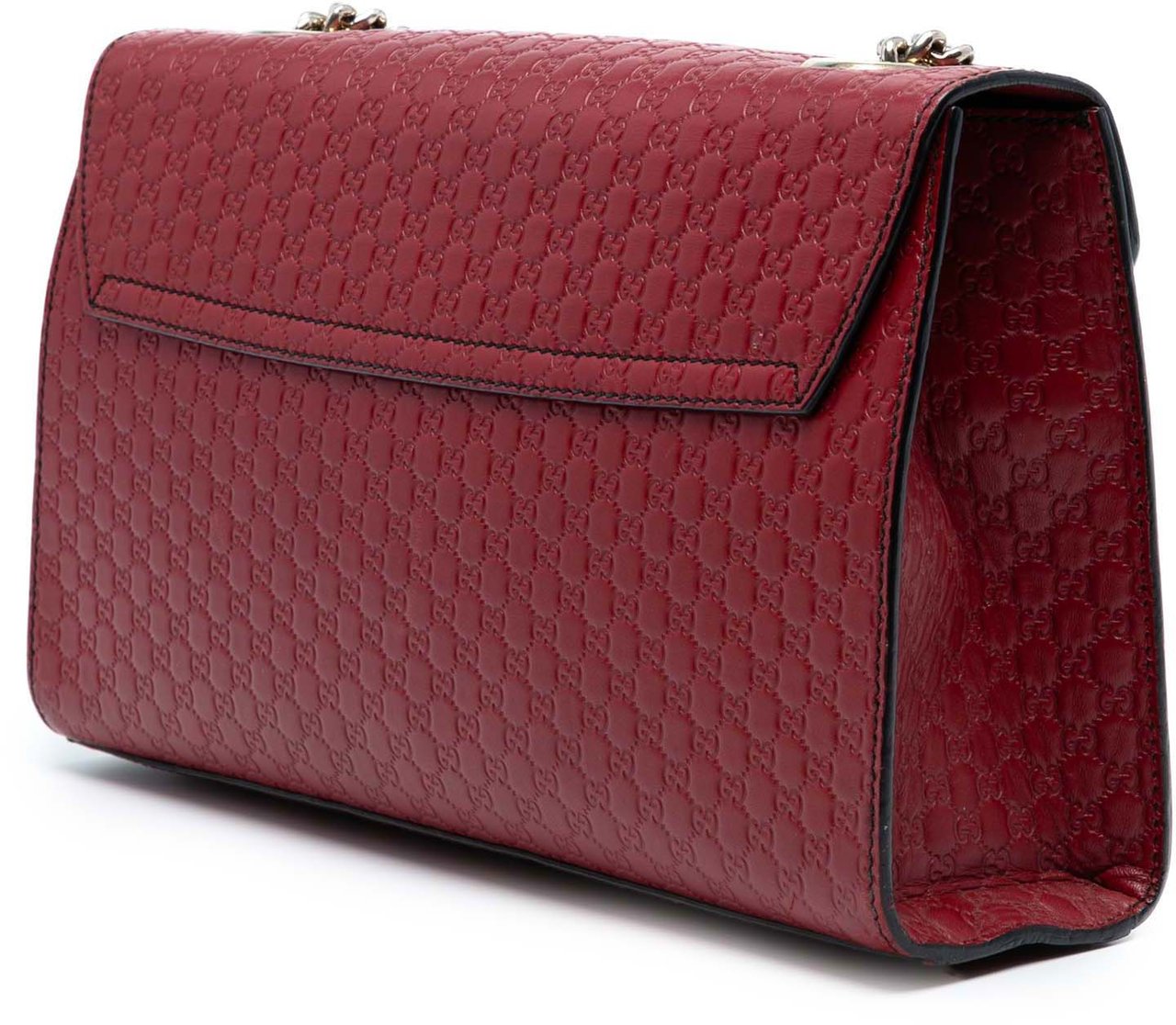 Gucci Medium Microguccissima Emily Shoulder Bag Rood