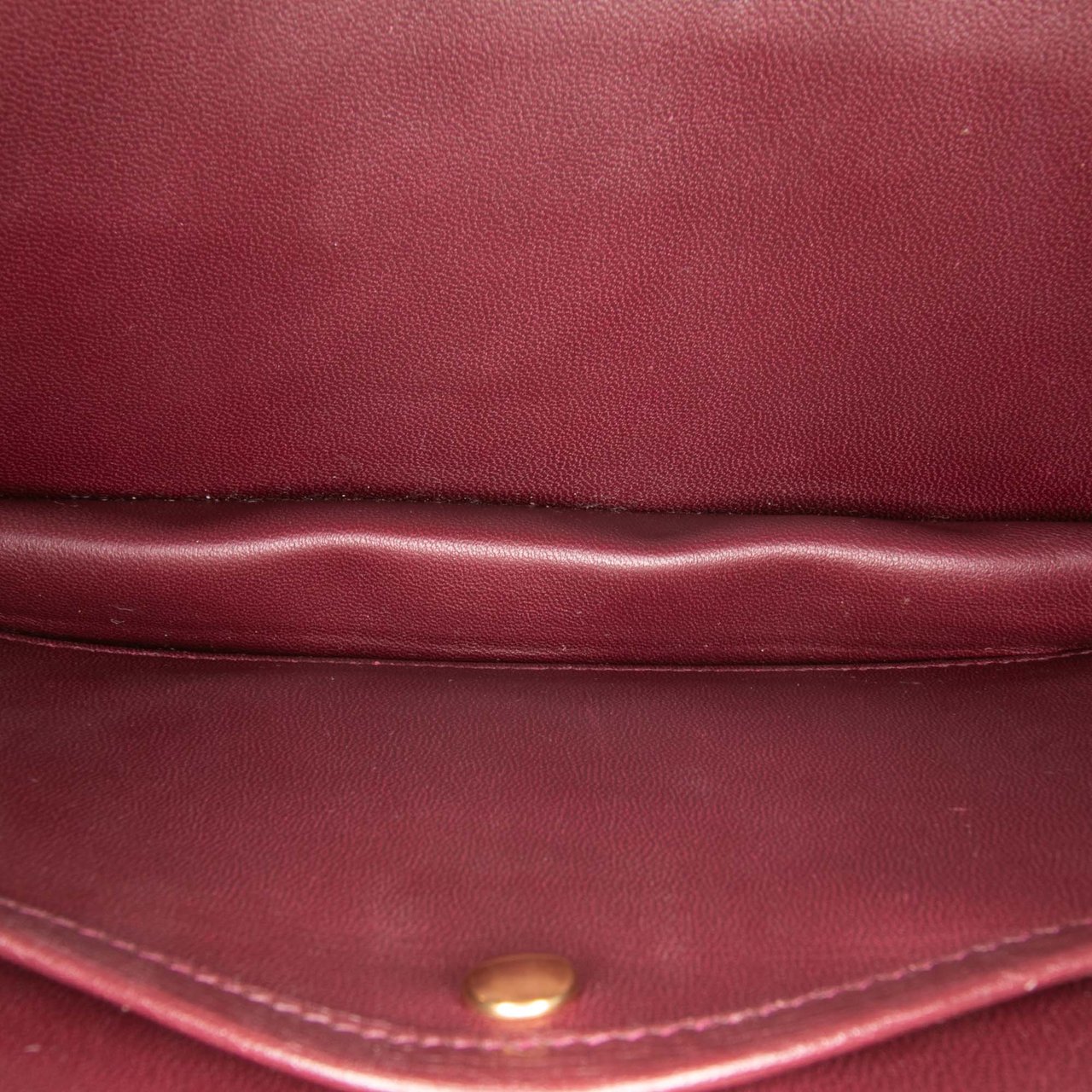 Gucci Leather Heartbeat Clutch Rood