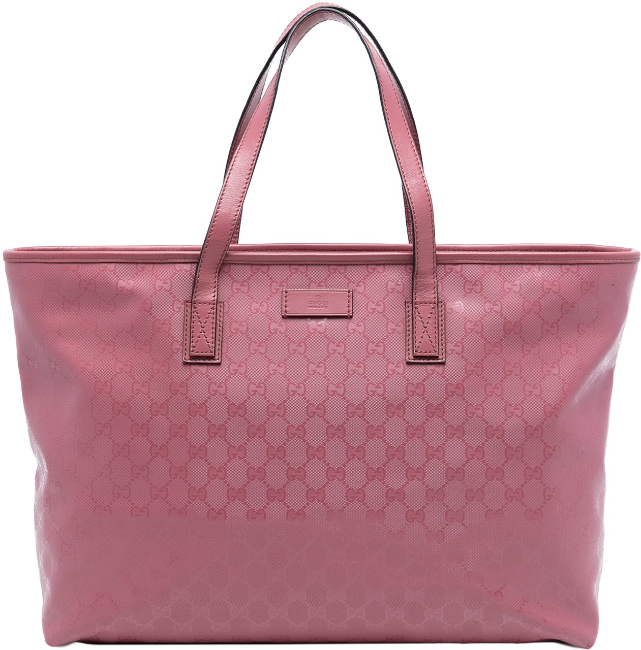 Gucci Large GG Imprime Tote Roze
