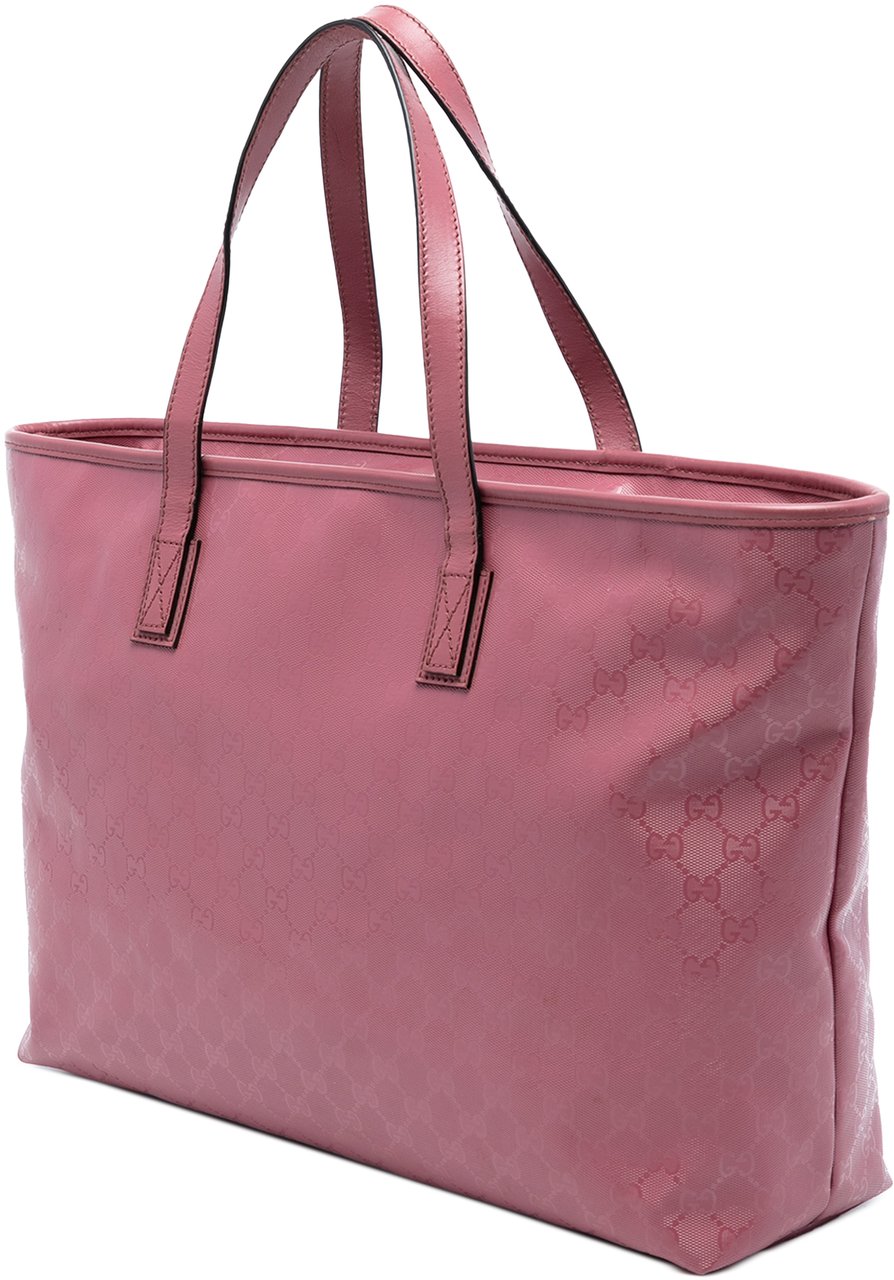 Gucci Large GG Imprime Tote Roze