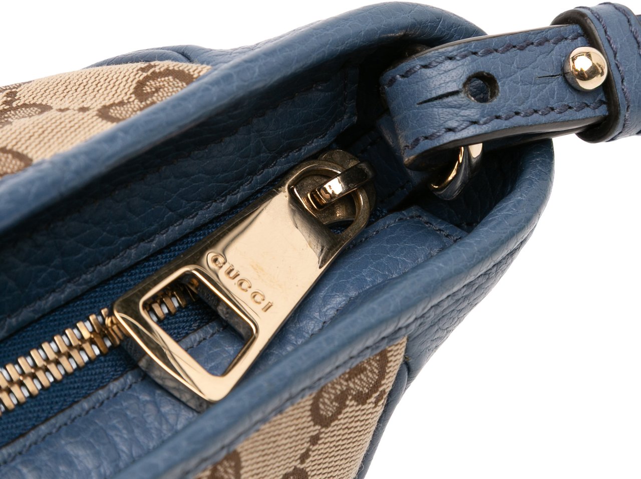 Gucci Small GG Canvas Bree Satchel Bruin