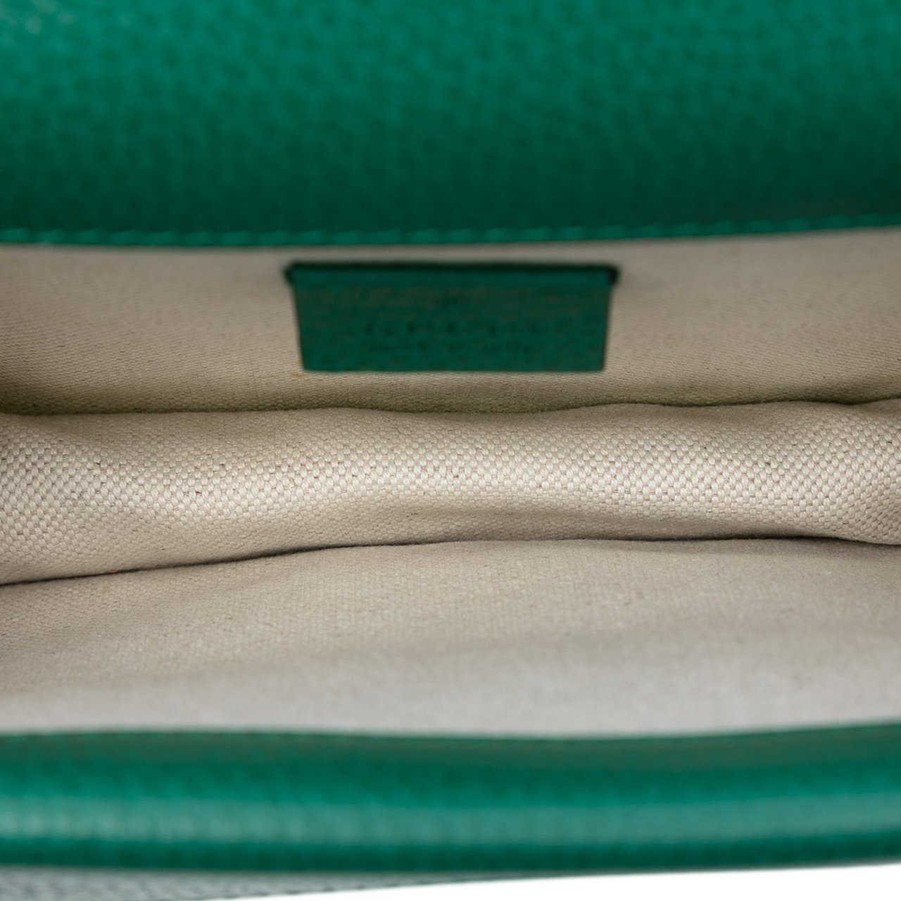 Gucci Small Leather Dionysus Crossbody Groen