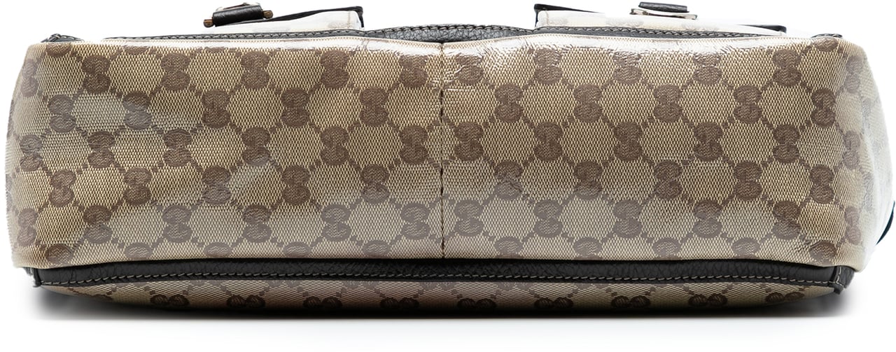 Gucci GG Crystal Abbey D Ring Tote Bruin