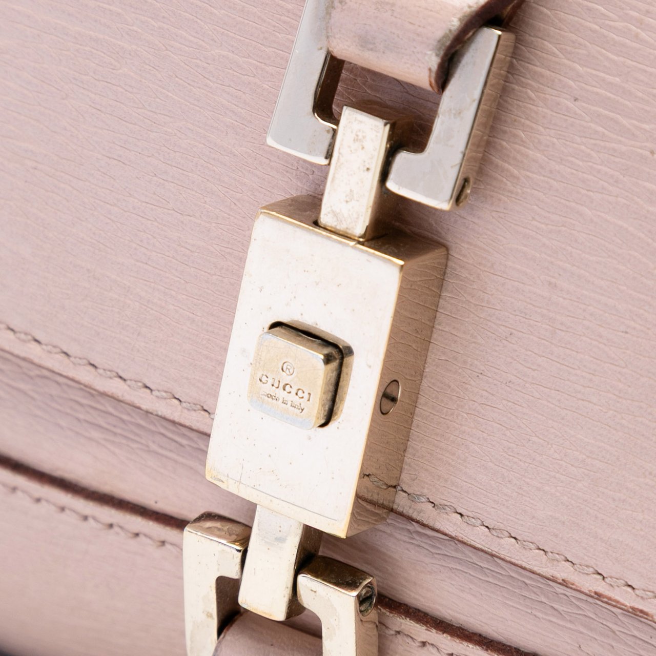 Gucci Calfskin Jackie O Flap Roze