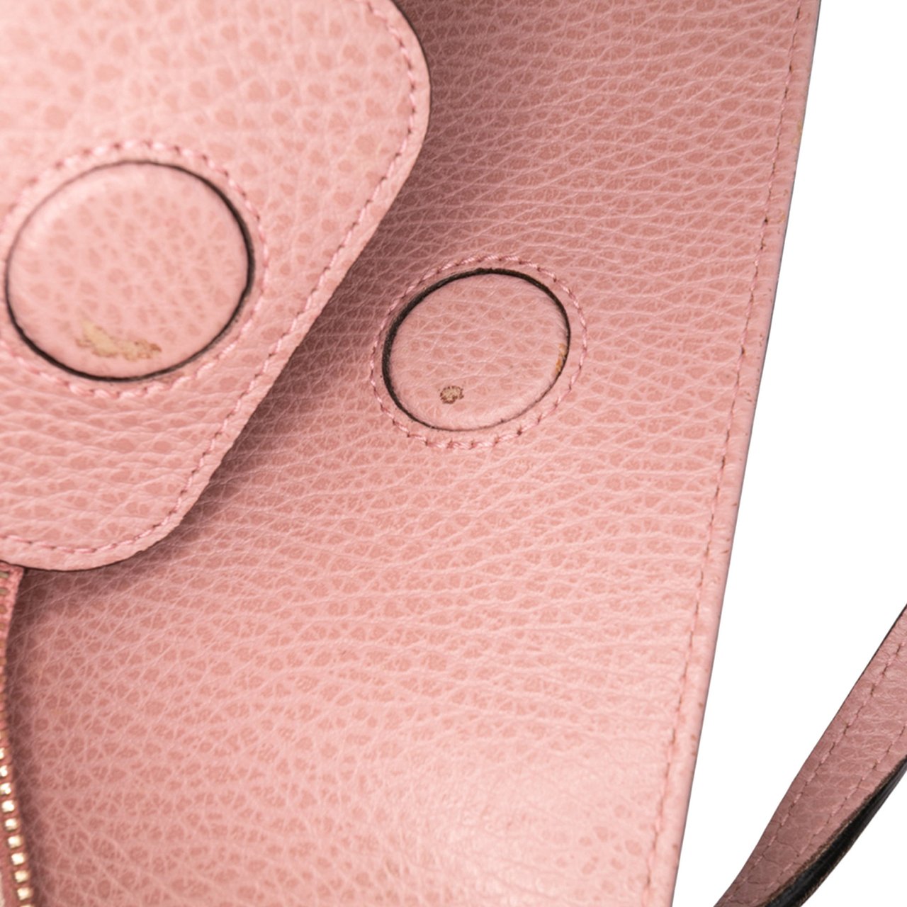 Gucci Medium Leather Swing Tote Roze