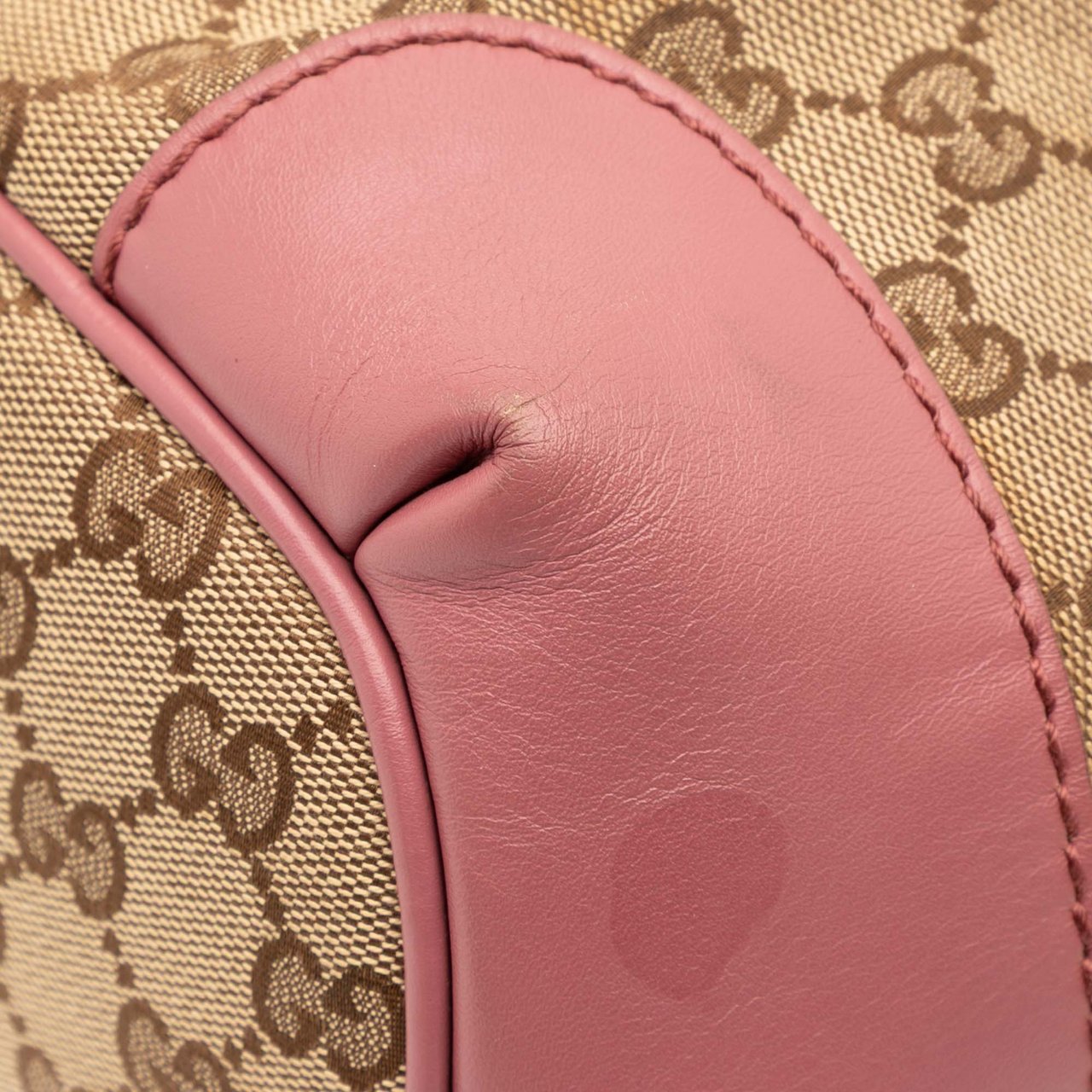Gucci GG Canvas Sukey Satchel Bruin
