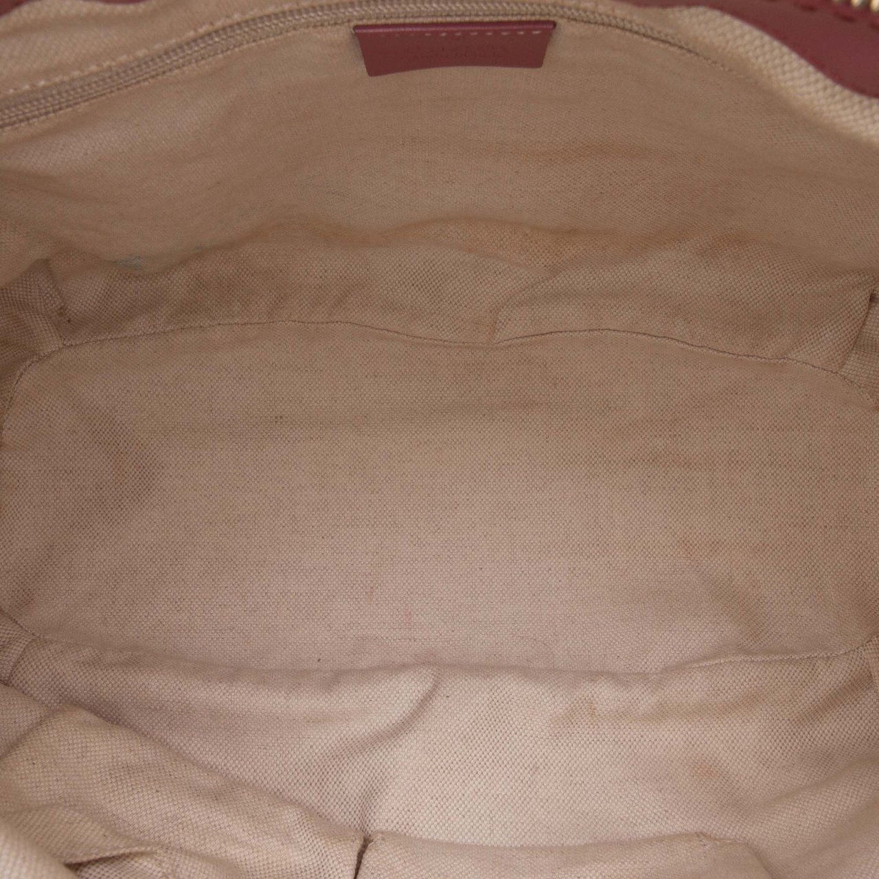 Gucci GG Canvas Sukey Satchel Bruin