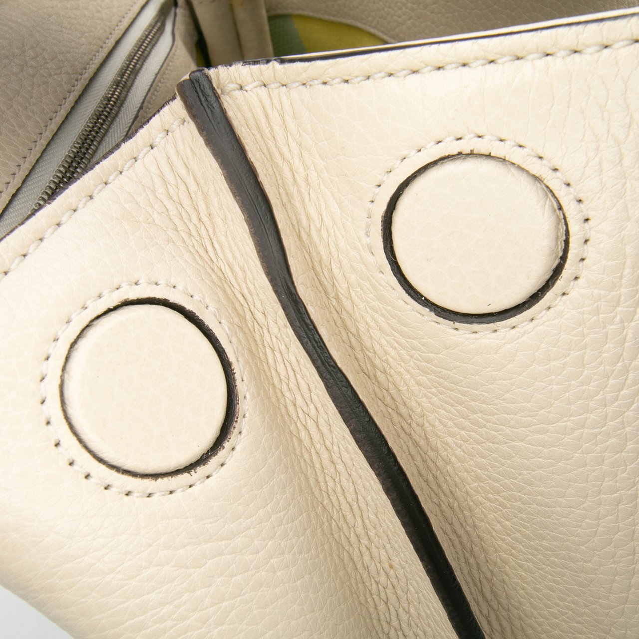 Gucci Small Leather Bamboo Daily Satchel Wit