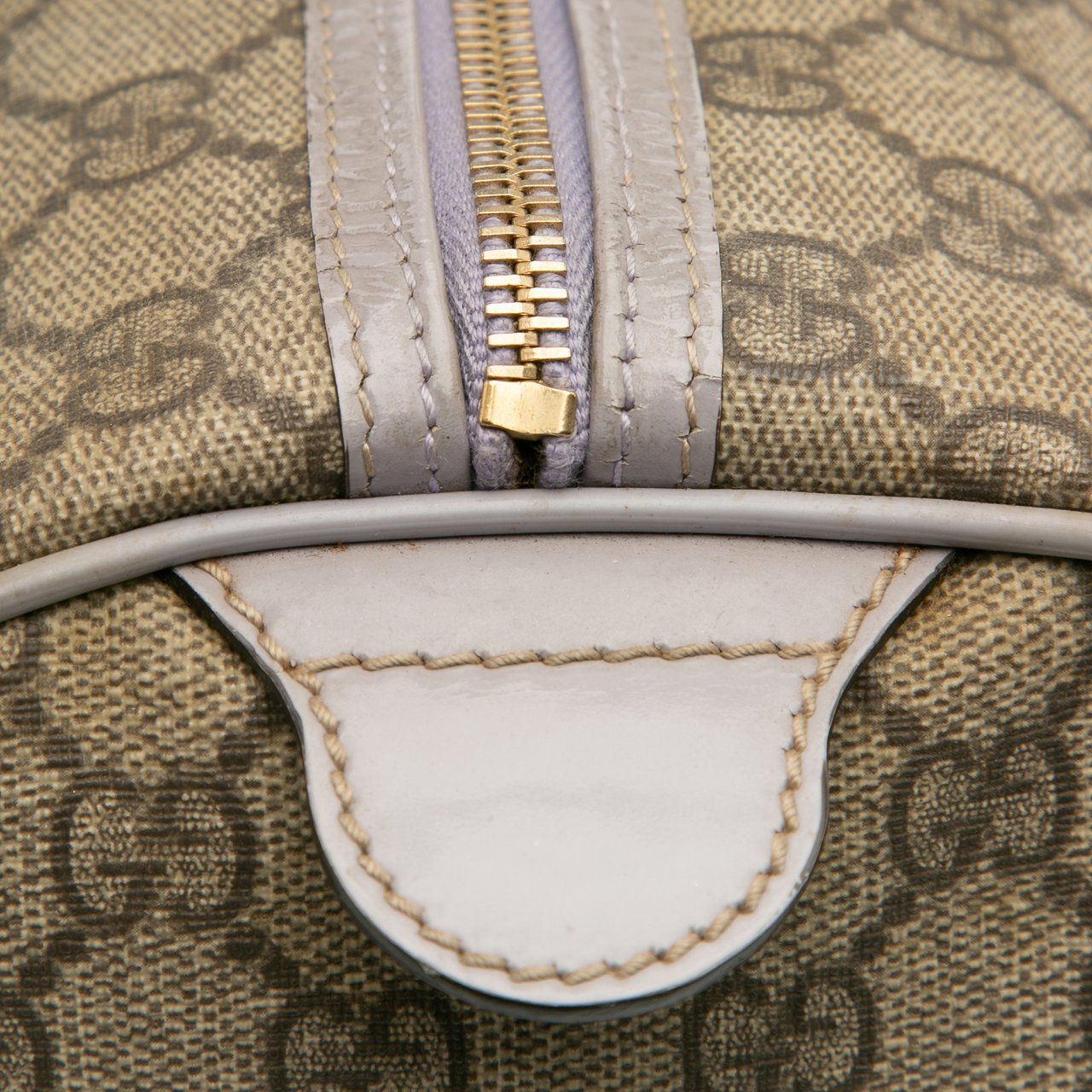 Gucci GG Supreme Joy Boston Bag Bruin