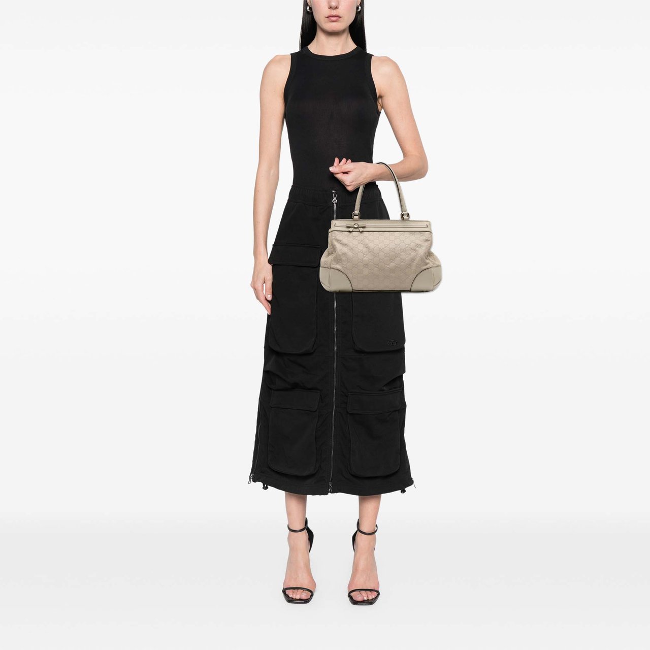 Gucci Guccissima Mayfair Tote Bruin