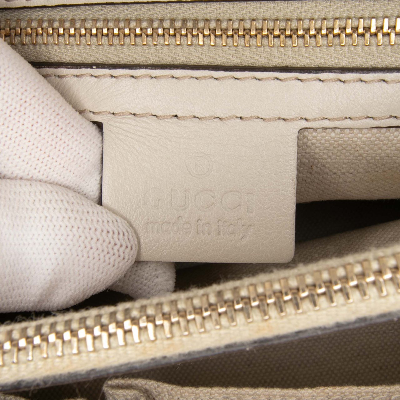 Gucci Guccissima Mayfair Tote Bruin