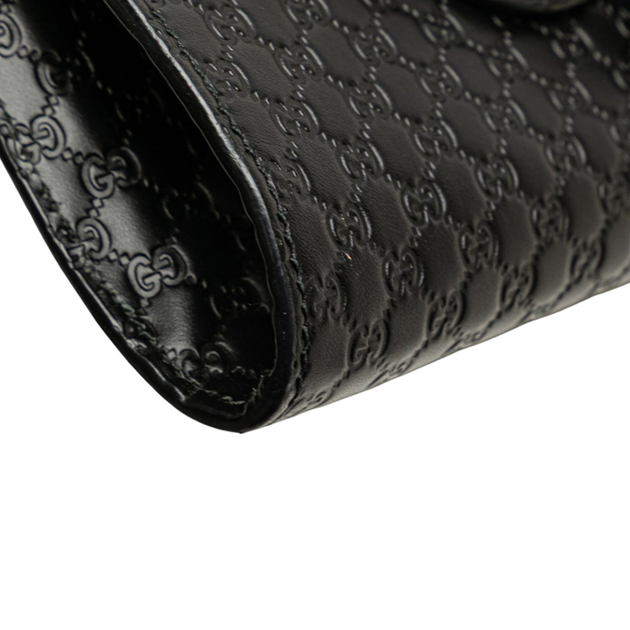 Gucci Mini Microguccissima Emily Crossbody Zwart