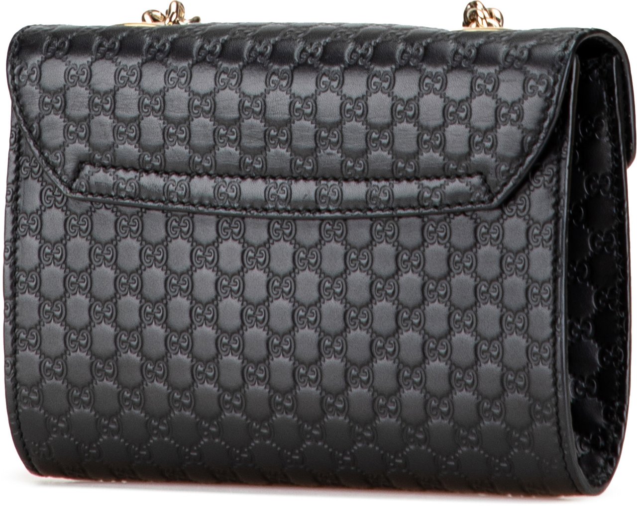 Gucci Mini Microguccissima Emily Crossbody Zwart
