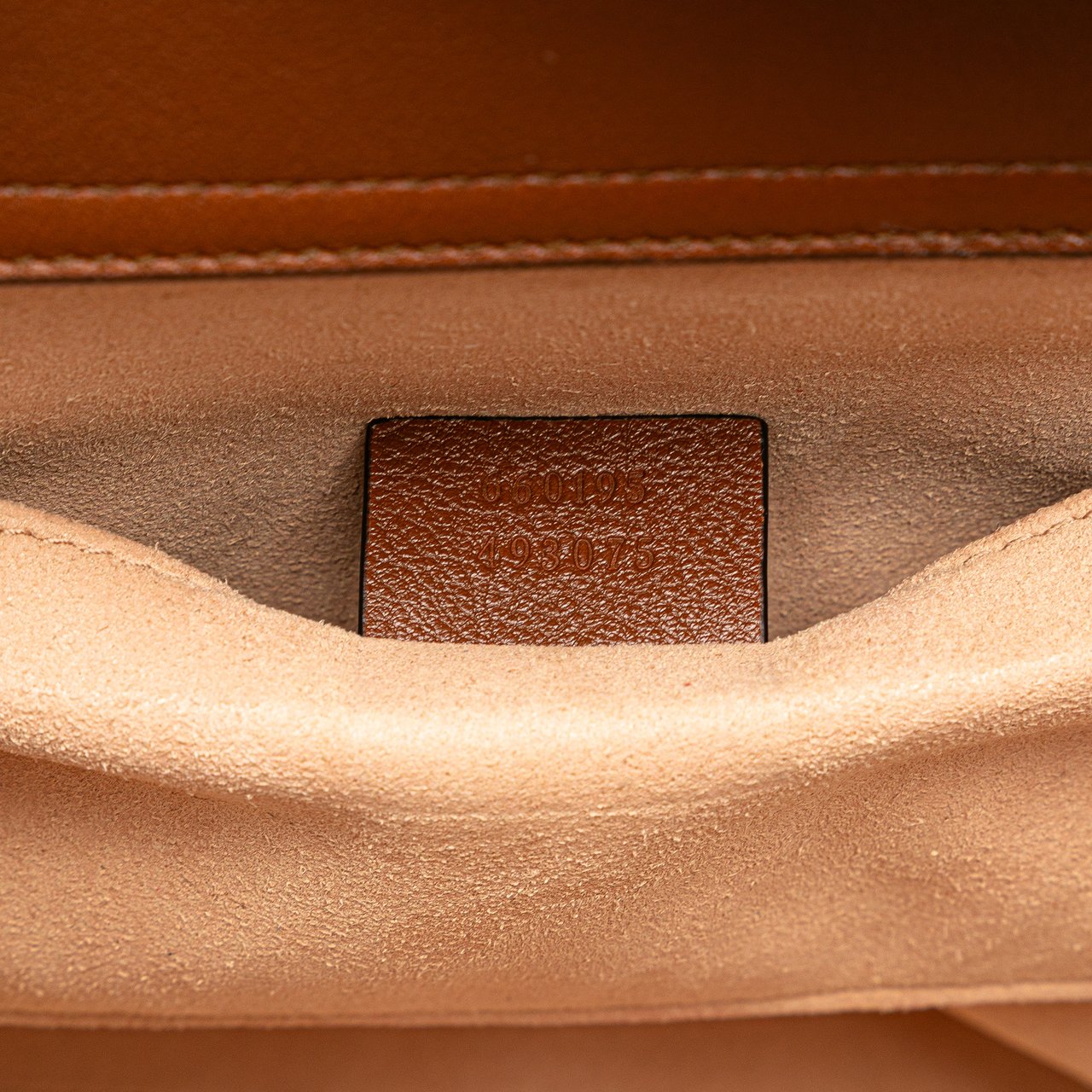 Gucci Small Leather Bamboo Diana Satchel Bruin