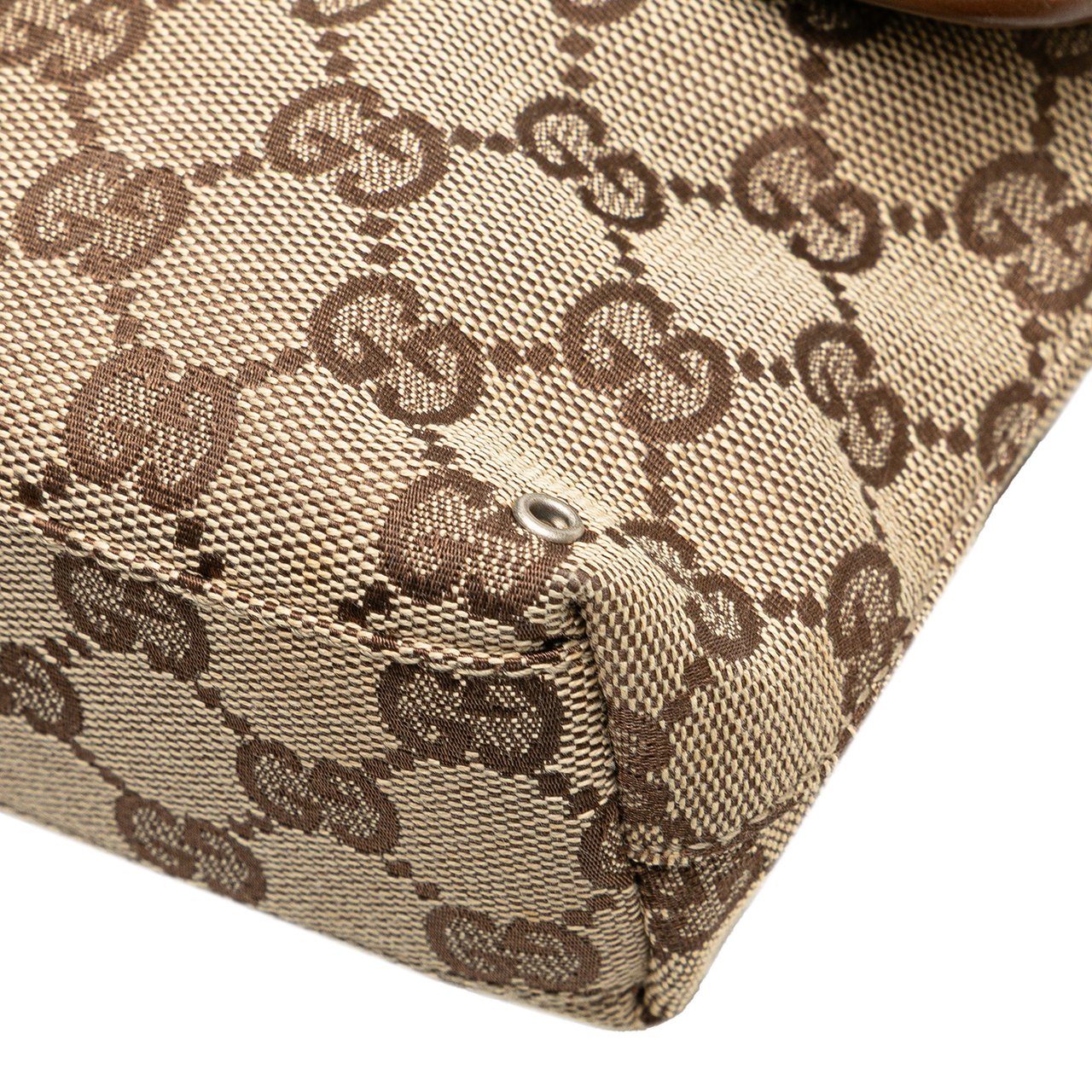 Gucci GG Canvas Jackie Belt Bag Bruin