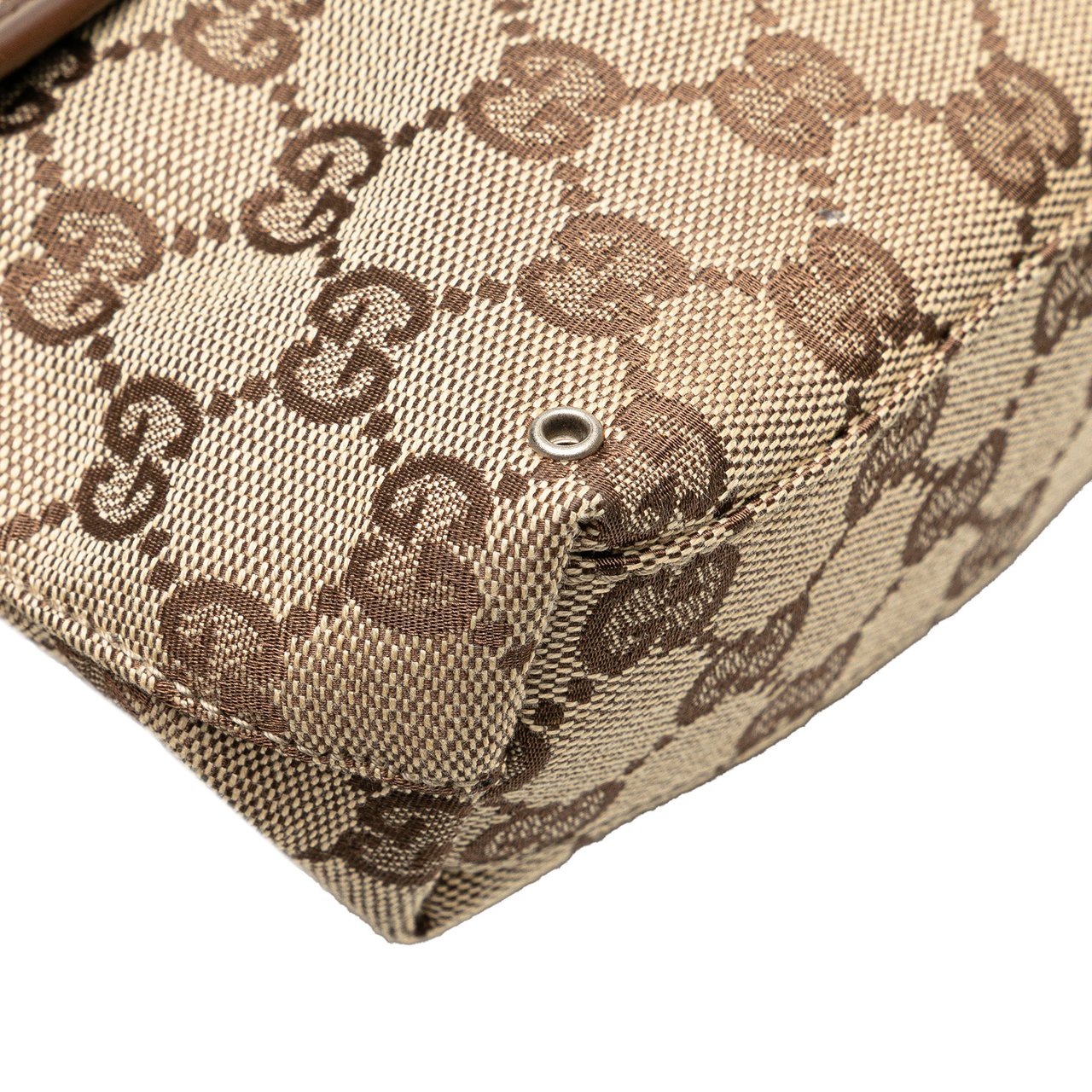 Gucci GG Canvas Jackie Belt Bag Bruin