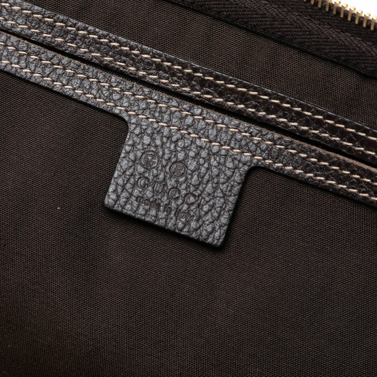 Gucci Medium GG Crystal Joy Boston Bag Bruin