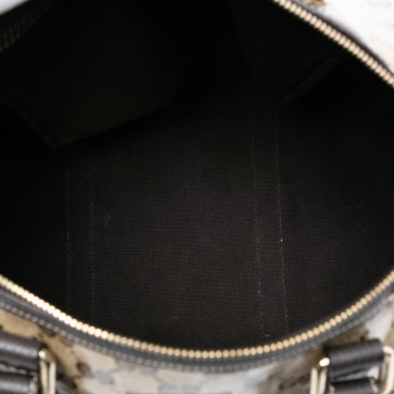 Gucci Medium GG Crystal Joy Boston Bag Bruin