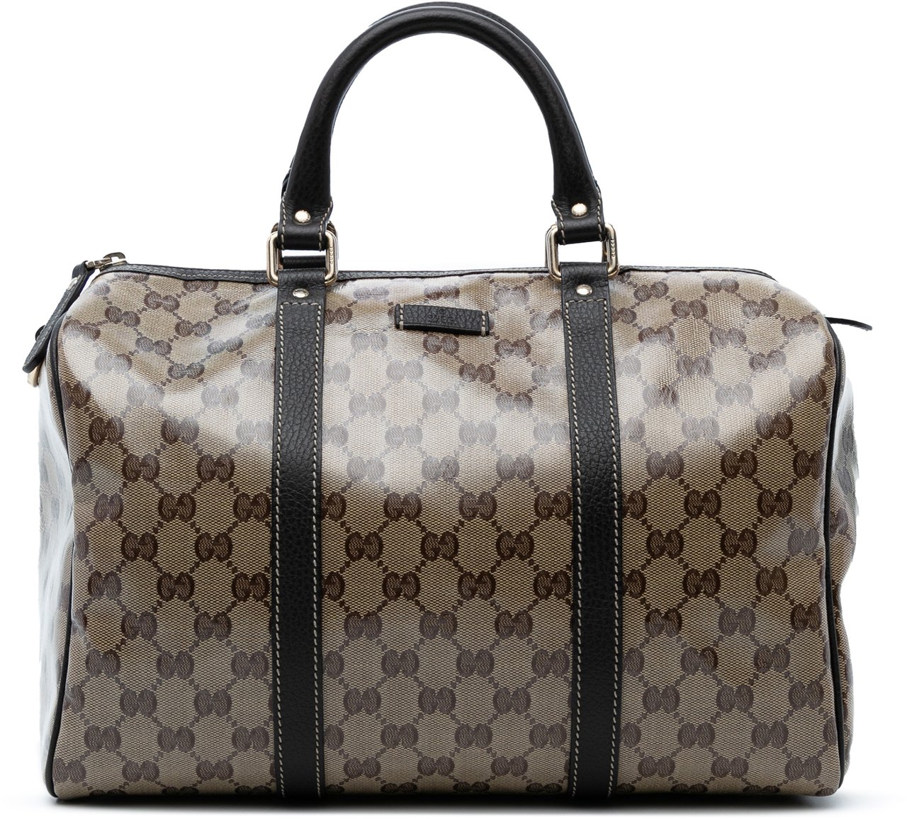 Gucci Medium GG Crystal Joy Boston Bag Bruin