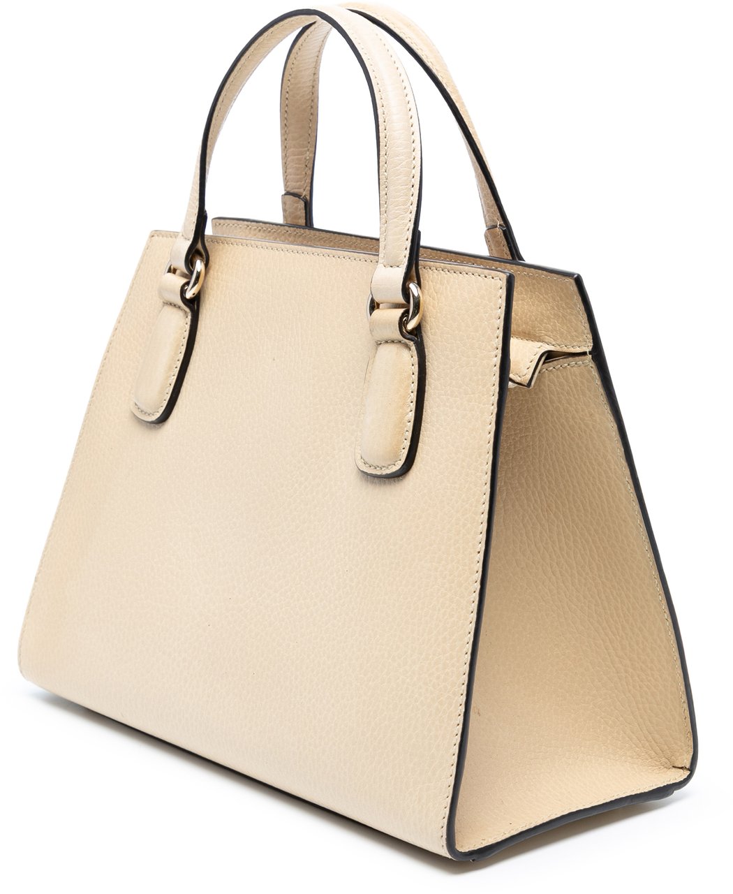 Gucci Medium Dollar Calf Soho Top Handle Convertible Tote Bruin