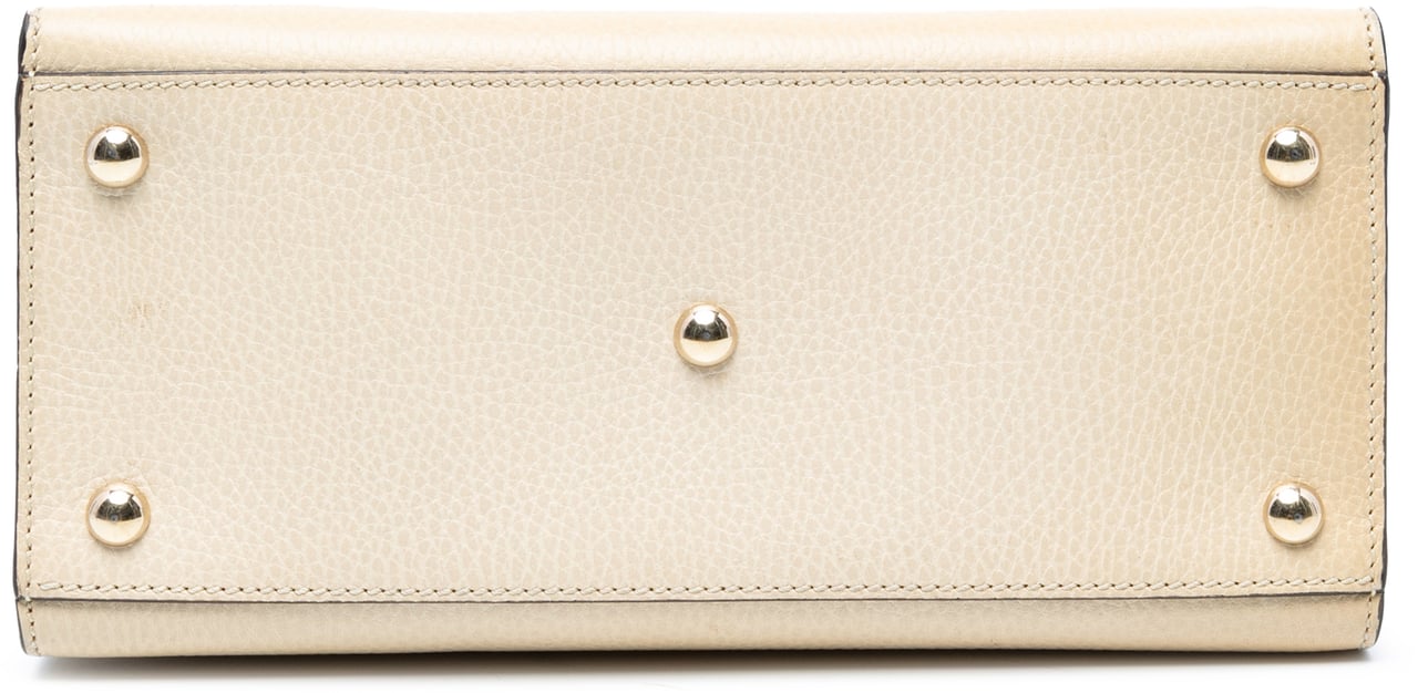 Gucci Medium Dollar Calf Soho Top Handle Convertible Tote Bruin