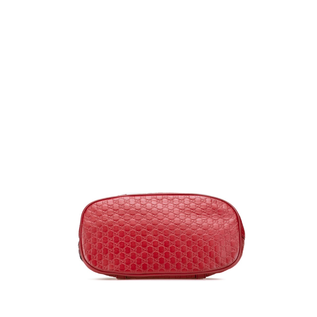 Gucci Mini Microguccissima Dome Satchel Rood