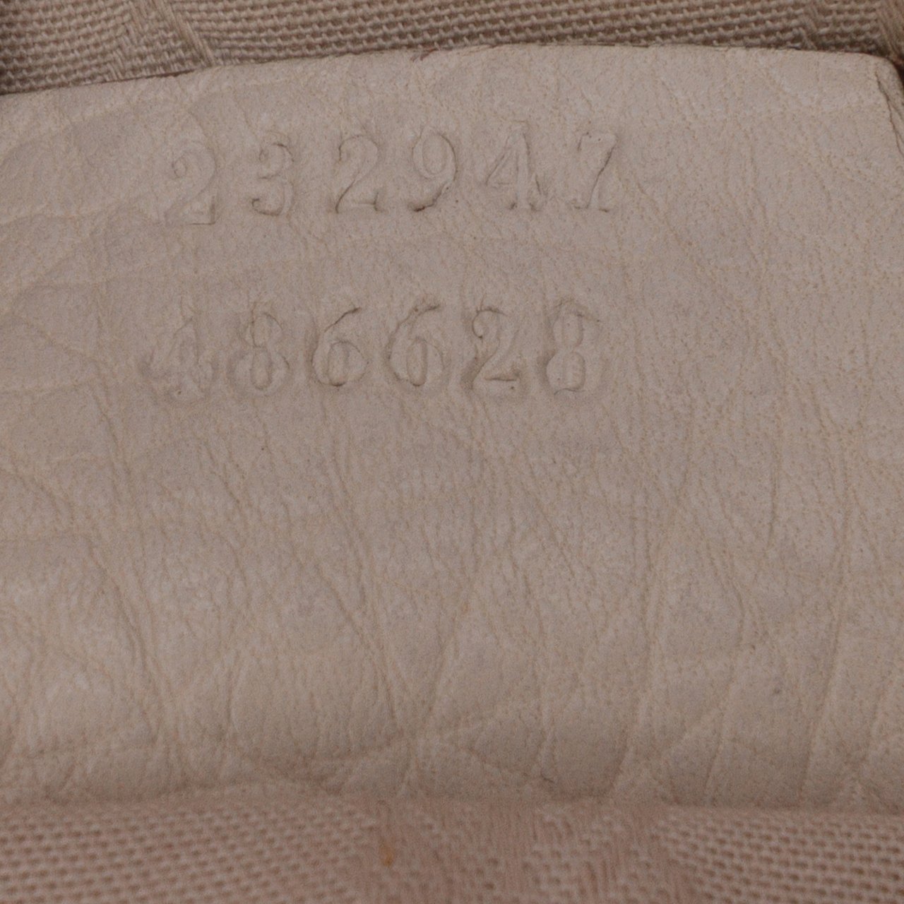 Gucci Medium GG Canvas Bamboo Libeccio Tote Bruin