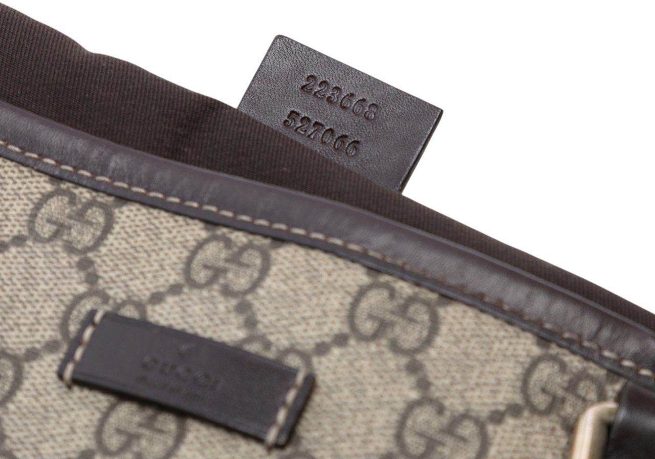 Gucci GG Supreme Joy Vertical Tote Bruin