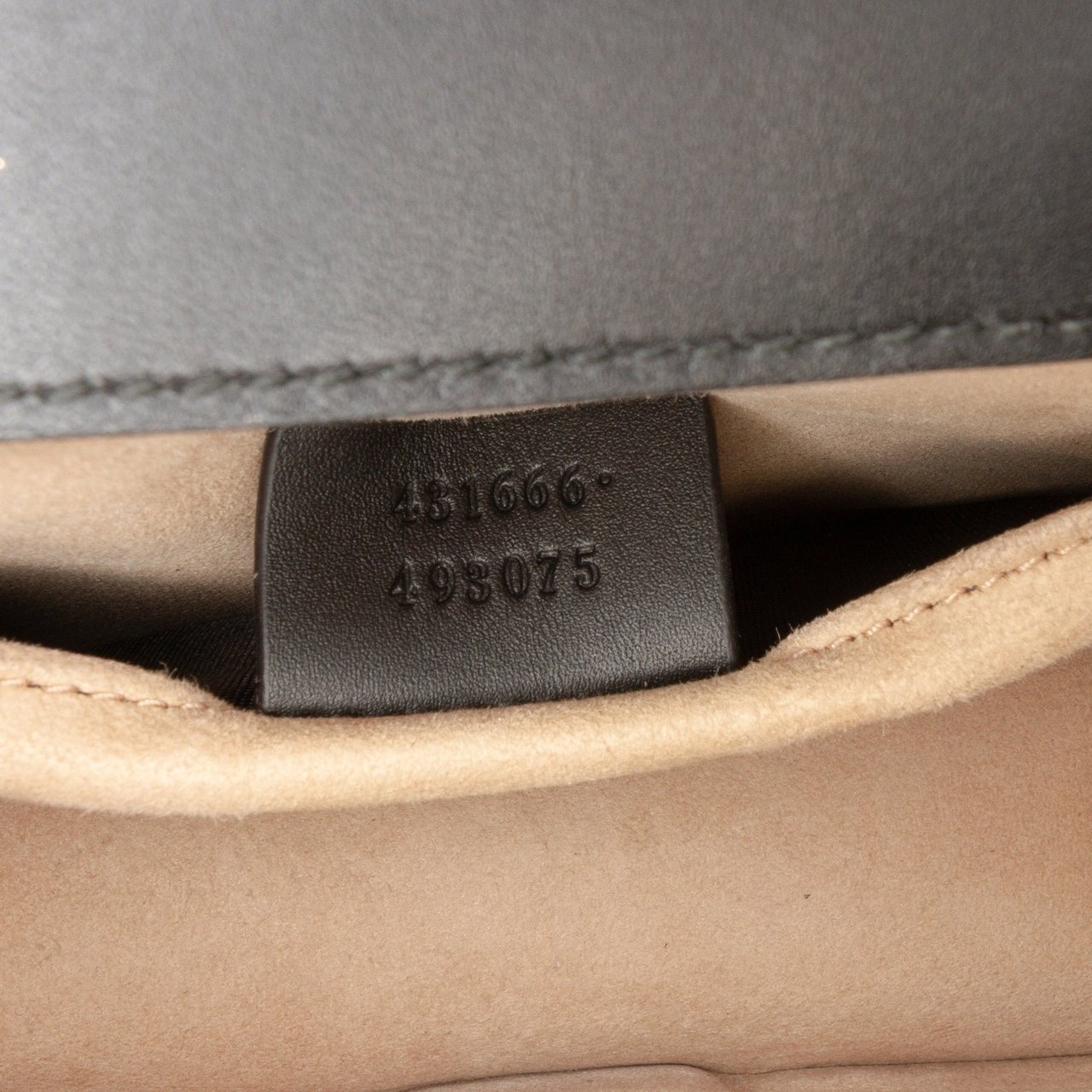 Gucci Mini Leather Web Sylvie Chain Crossbody Zwart