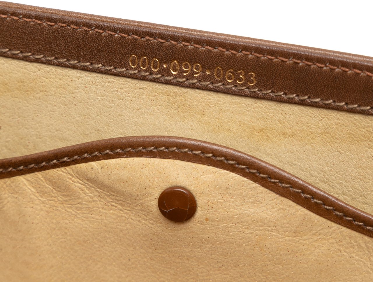 Gucci Calfskin Bamboo Night Bruin