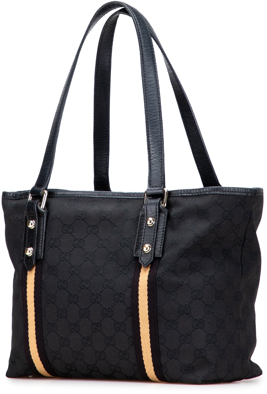 Gucci GG Canvas Jolicoeur Tote Zwart