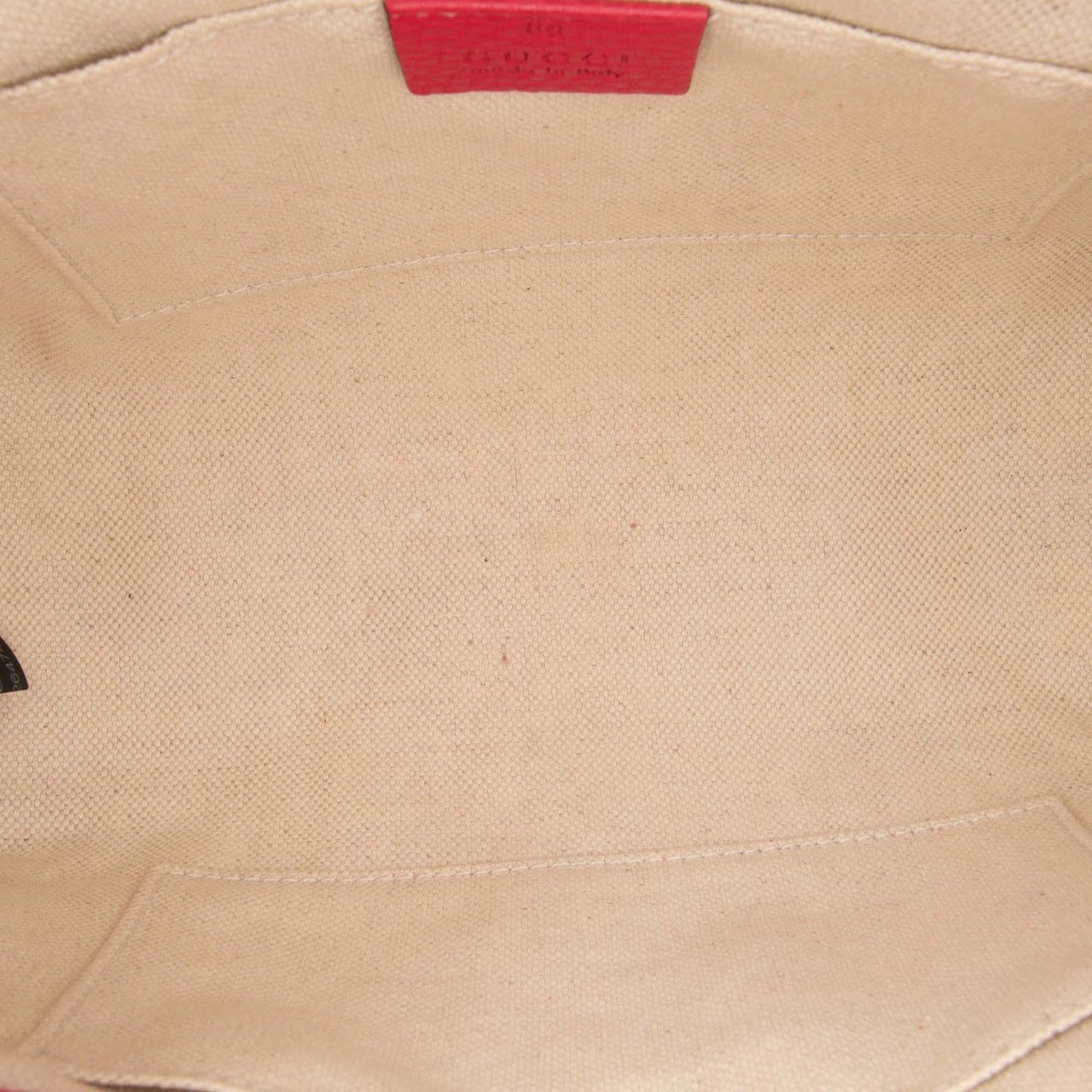 Gucci Mini Bicolor Calfskin Bamboo Shopper Satchel Roze