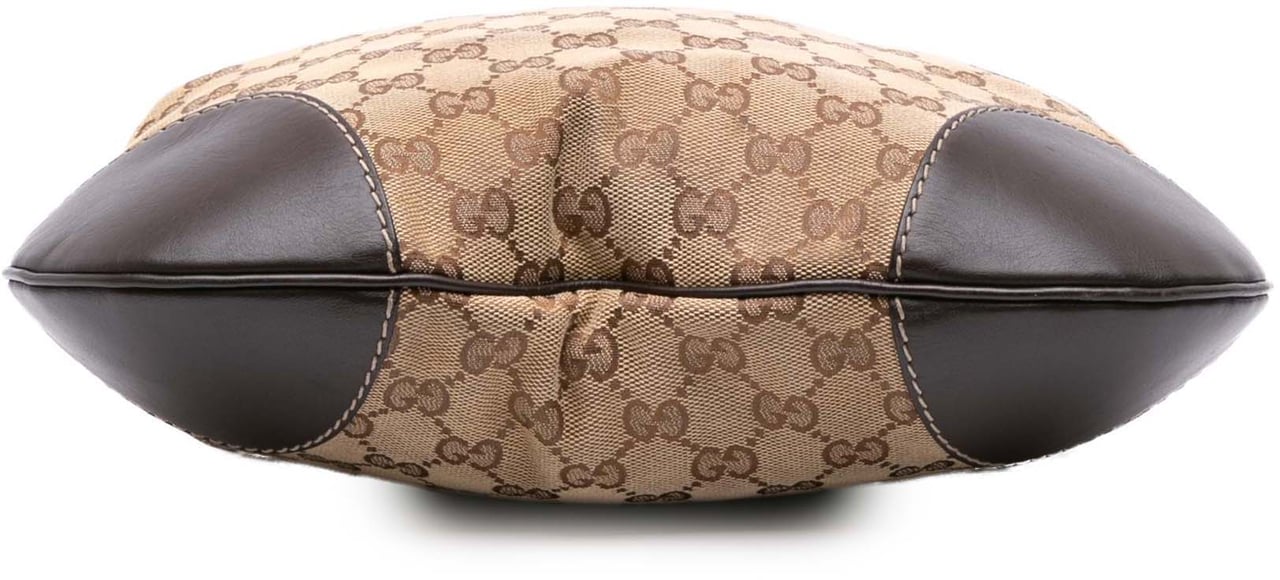 Gucci GG Canvas Web Mayfair Crossbody Bruin