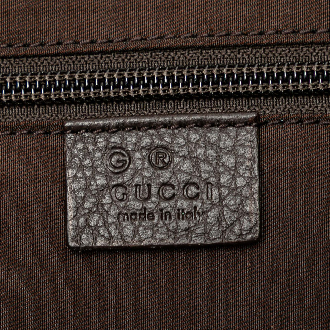 Gucci XL GG Nylon Travel Bag Bruin