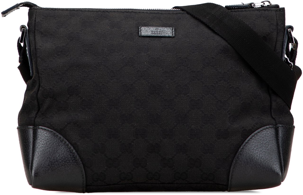 Gucci GG Canvas Crossbody Zwart