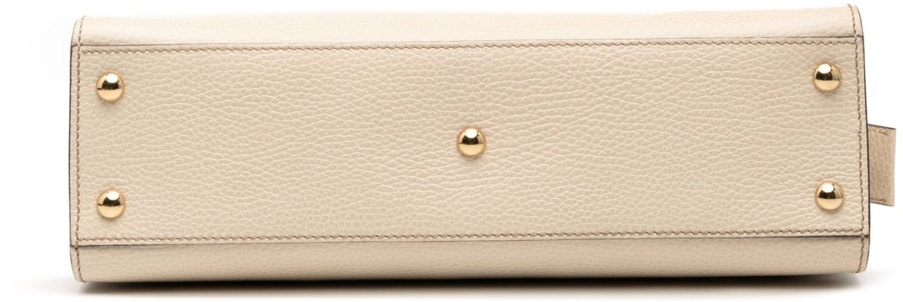 Gucci Medium Leather Soho Satchel Wit