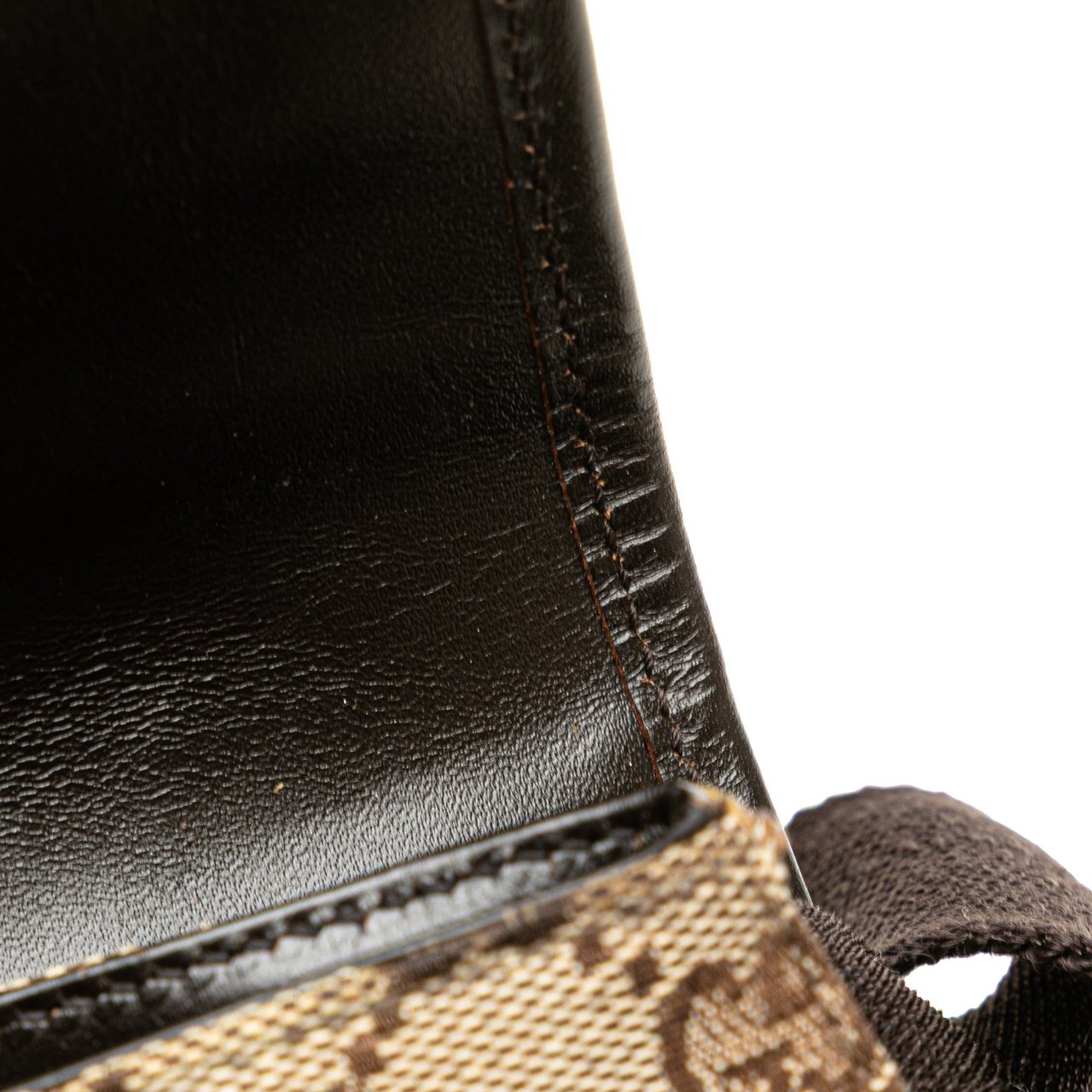 Gucci GG Canvas Jackie Belt Bag Bruin