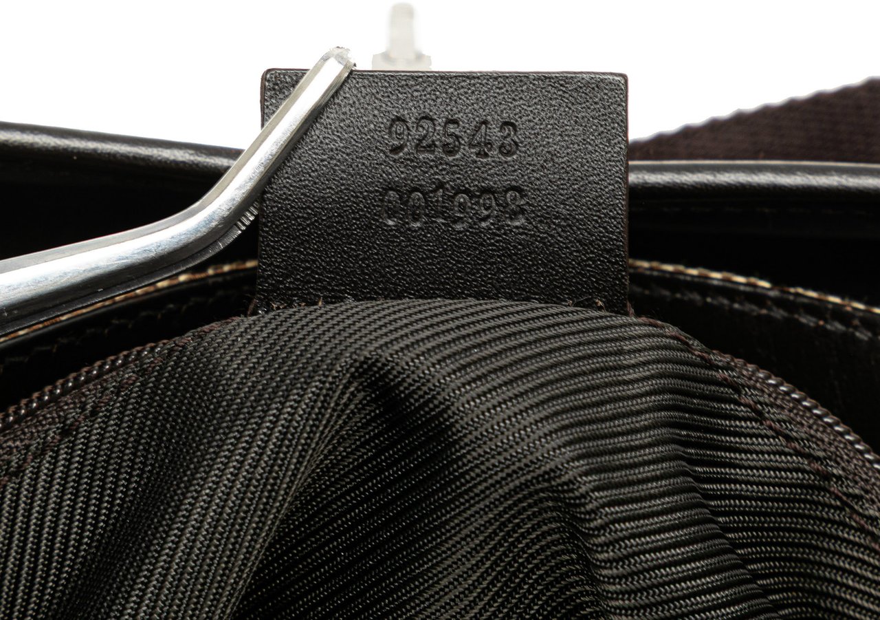 Gucci GG Canvas Jackie Belt Bag Bruin