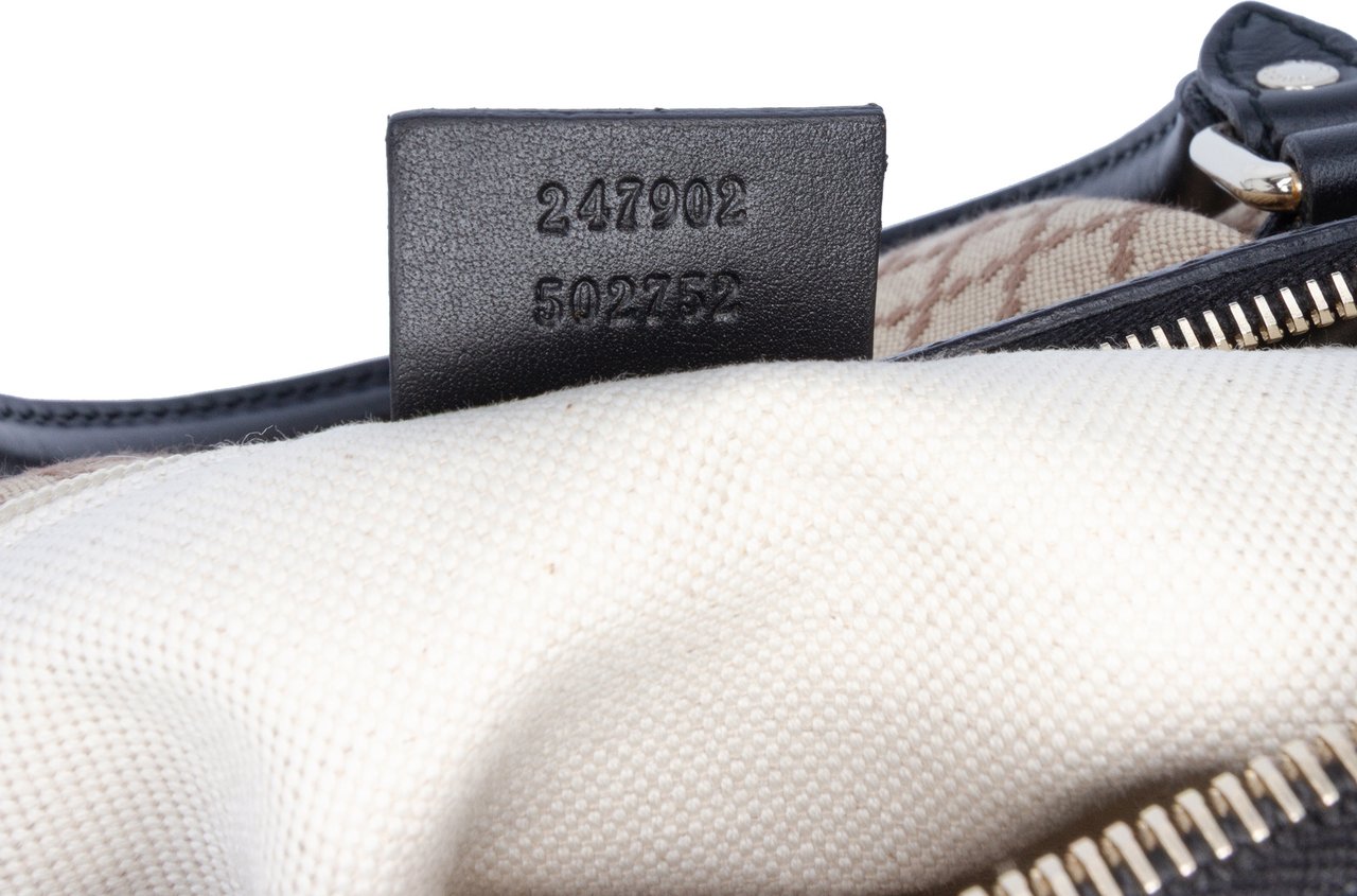 Gucci Diamante Canvas Sukey Satchel Bruin